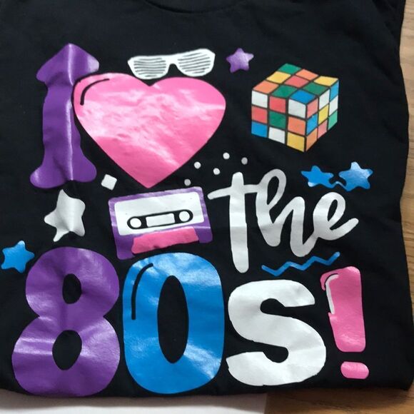 I love the 80s custom t shirt never worn so cute! - Picture 1 of 1